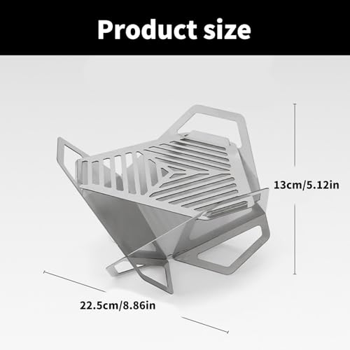 Grille de barbecue portable pliable et facile à assembler - 5