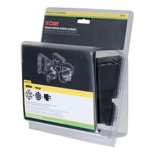 CURT 55774 Dual-Output Vehicle-Side 7-Pin, 4-Pin Connectors, Factory Tow Package and USCAR Socket Required by CURT - Image 7