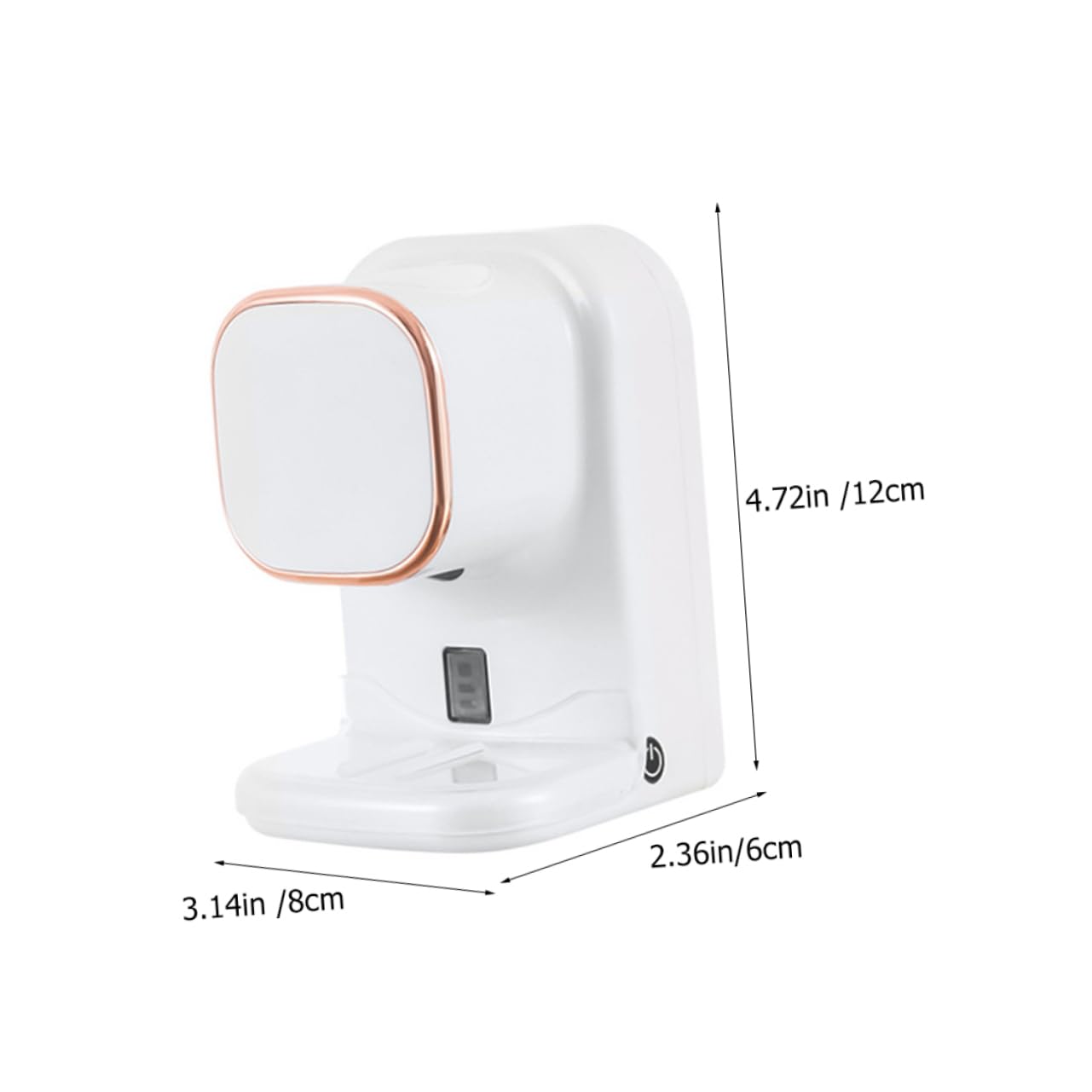 FRCOLOR Distributeur Dentifrice Automatique Mural Sans Perçage Presse-tube Pour Salle De Bain Cuisine