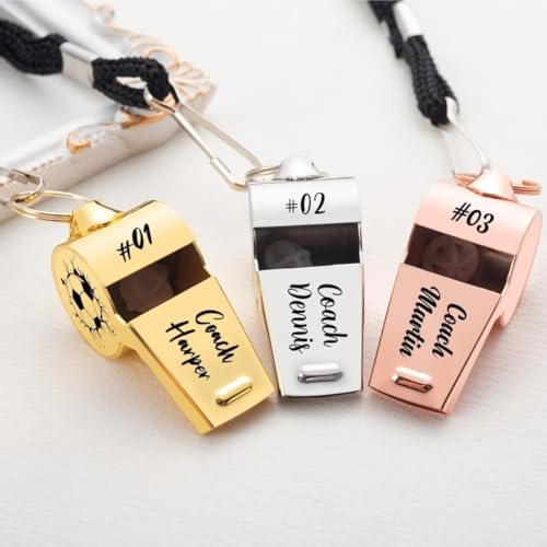 Silbato personalizado para árbitro con grabado miniatura 3