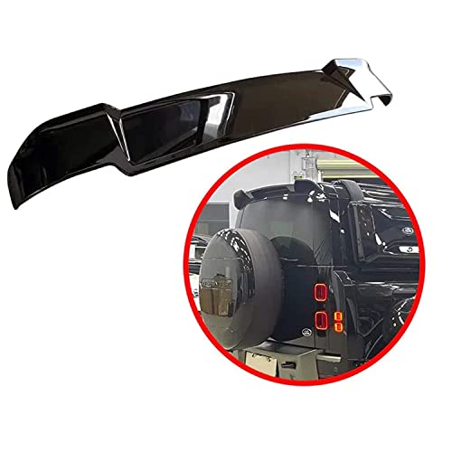 Premium ABS Material Glossy black Rear Spoiler for Land Rover Def...