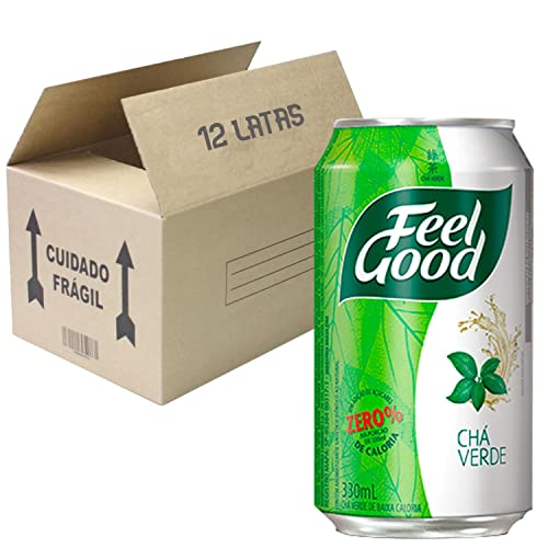 12x Chá Verde FEEL GOOD Lata 330ml
