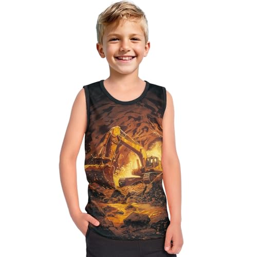 Kids Boys Tank Tops for Children Sleeveless Shirts for Girls