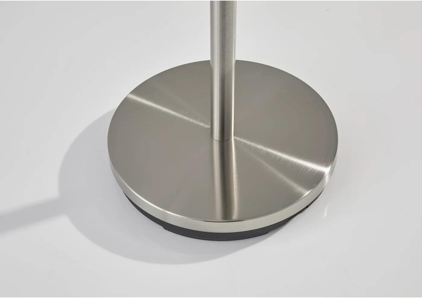 Adesso WK2030-22 Swizzle Coat Rack, Brushed Steel