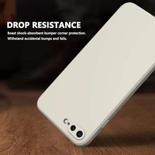 Image of for iPhone 8 Plus Case White, Scratch Resistant with Soft Touch, Slim Thin Phone Cover for iPhone 7 Plus 5.5 inch
