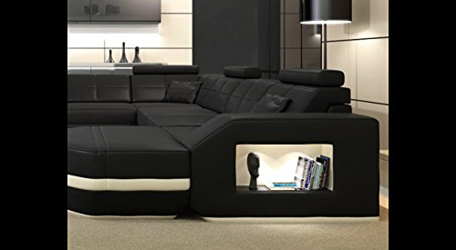 Bullhoff by Giovanni Capellini SOFAGARNITUR Leder weiß weinrot Couchgarnitur Frankfurt – Bild 7