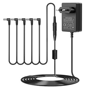 Mareisa 9V 1,5A Netzteil mit Daisy-Chain-Kabel