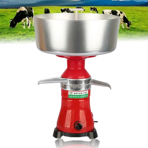 Separador eléctrico de crema de leche, rendimiento de 80 l/h, centrífuga de acero inoxidable para producción de leche descremada