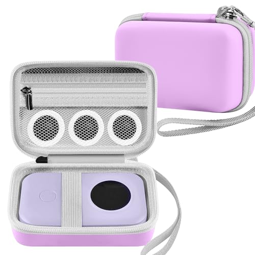 Étui pour imprimante d'étiquettes thermique portable de voyage