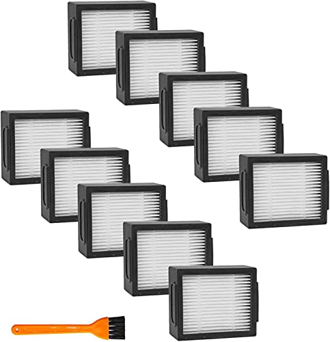 CONNICS �����pHEPA�t�B���^�[ 10�p�b�N iRobot Roomba I & E Series i7 i7+/plus i3 i3+ i4 i6 i6+ i8 i8+ E5 E6 E7 ���{�b�g�|���@, CON-FIL-01