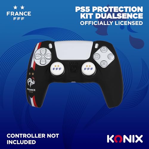 Kit de protection Konix pour manette DualSense PS5 Silicone - vue 5