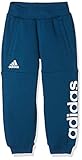 Marca – Adidas adidas LK Lin Sweat Pa Pantalón, niños, Azul (azunoc/Blanco), 98