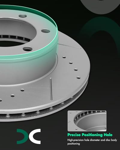 Image of SCITOO Front 11.69 inch Brake Pads and Rotors Kits Fit For Toyota Tacoma 1999 2000 2001 2002 2003 2004