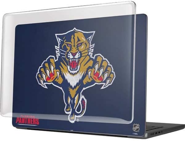 Skinit Case + Skin Compatible with MacBook Pro 14in (2021) - Officially Licensed NHL Florida Panthers Distressed Design