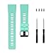 WIIKAI Replacement Garmin Forerunner 35 Strap Bands,Silicone Watch Band Compatible for Garmin Forerunner 35. (Duck Green)