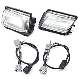 Hteedy LED Turn Fog Light For Cadillac ATS 2013-2016 Bumper Daytime Running Driving Lamp, ABS Plastic material Brightness Is Between 70 And 90LM