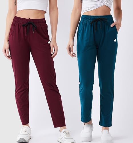 Image of Modeve Women Track Regular Fit Pants