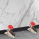 BOLUDON Tile Elevator Jack,2PCS Tile Lifter,Wall Tile Adjustment Lifting Tool,Hand Lifting Tool,Drywall Board Lifter,Wall Tile Height Adjuster,Manual Positioning,Men's Labor Saving Tool (2)