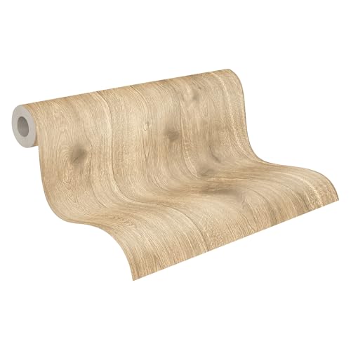 A.S. Création Vliestapete Best of Wood`n Stone 2nd Edition Tapete in Holz Optik fotorealistische Holztapete 10,05 m x 0,53 m beige braun Made in Germany 300434 30043-4 A.S. Création Vliestapete Best of Wood`n Stone 2nd Edition Tapete in Holz Optik fotorealistische Holztapete 10,05 m x 0,53 m beige braun Made in Germany 300434 30043-4