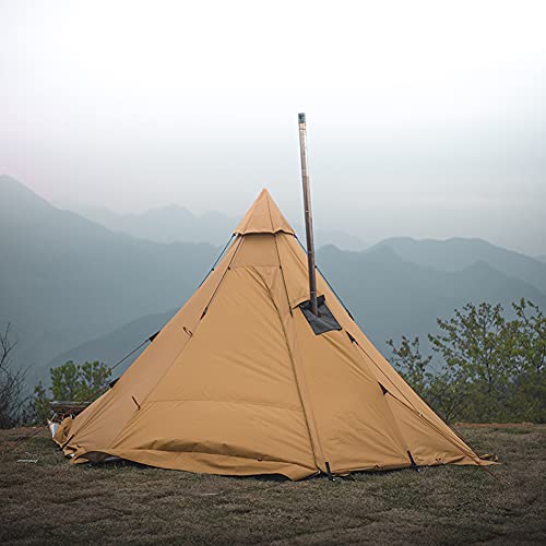 Carpa Piramidal Indian Shelter para Camping Exterior miniatura 3