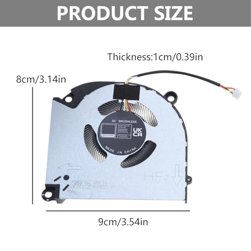 Ventilateur CPU GPU COLORFULB X15 XS22 refroidissement DC5V 4Pin - 4