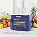 NESCO FD-41B Snackmaster Jr Food Dehydrator, for Beef Jerky, Fruit, Herbs, and Snacks, 4 Trays, Blue