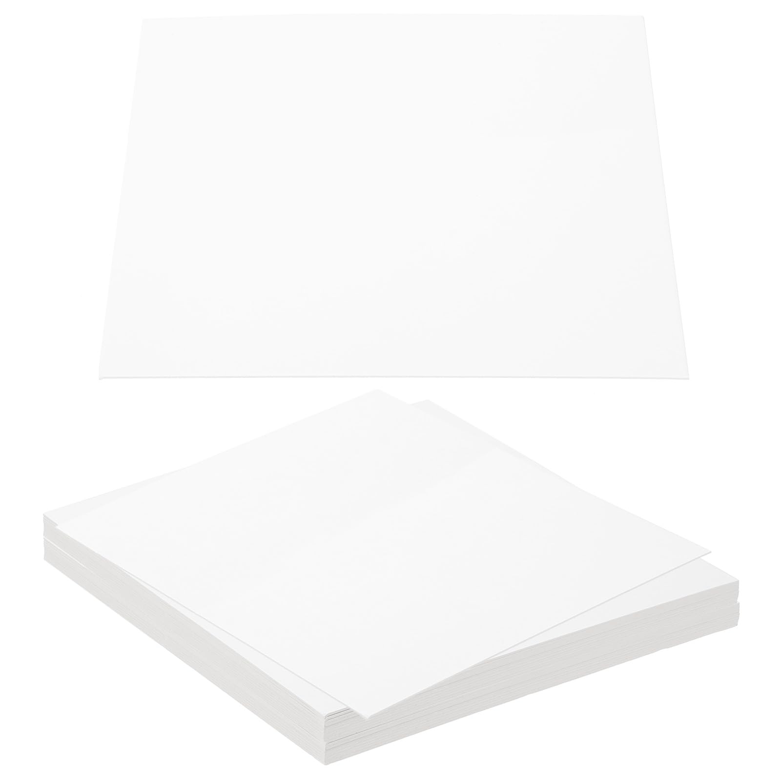 Carton gris 12x12 rigide pour couverture de reliure de livres et cartonnage - 20 unités