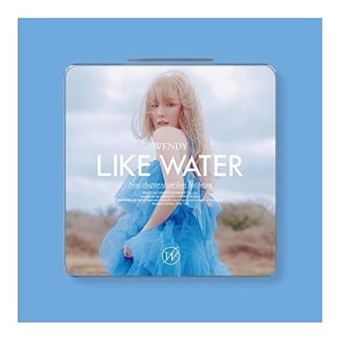 Red Velvet Wendy Like Water 1st Mini album Case Version CD+1p Poster+72p PhotoBook+Lyrics Paper+Premium Card+Message PhotoCard SET+Tracking Kpop Sealed Cover