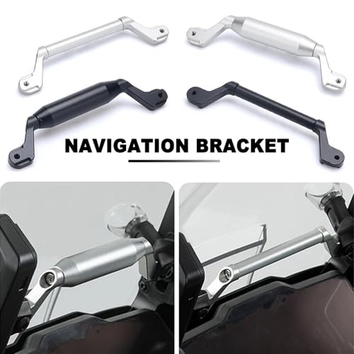 Support de navigation moto pour Tiger 1200 GT Pro 2023 avec fixation de plaque
