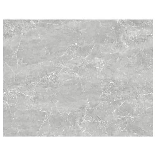 SPC Flooring Tile, 24" x 12", 24 Sq Ft, Smoky Gray by Art3d - Used condition - US$30.64