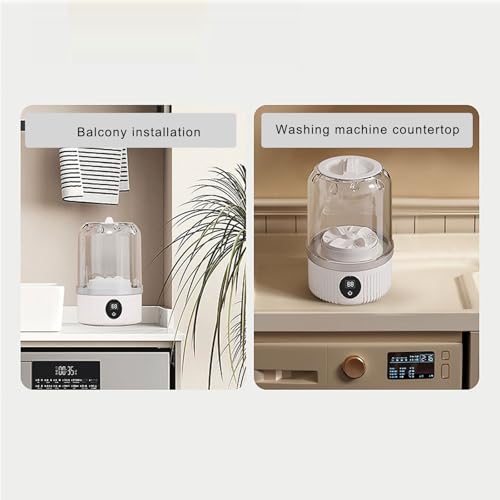 Machine à laver sans fil batterie 3000 mAh mini lave-linge portable