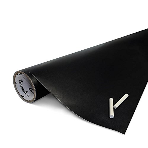 Kreidetafel.de Tafelfolie schwarz, selbstklebend, 122 x 100 cm Cover