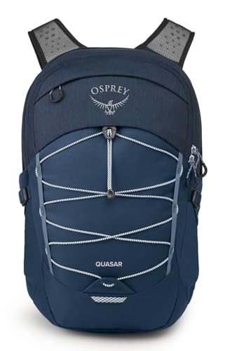 Image of Osprey Quasar Commuter Backpack, Atlas Blue /Heather Grey