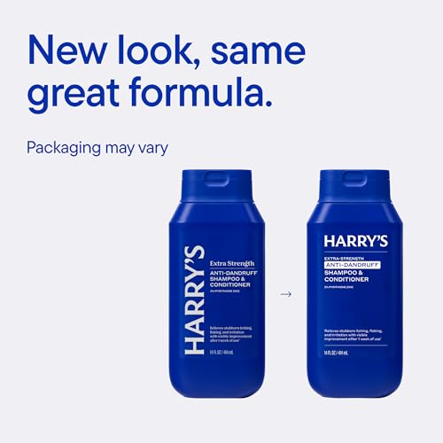 Harry's Anti-Dandruff Men's 2 in 1 Shampoo and Conditioner - 14 oz (3 Pack) | Extra-Strength - Made with 2% Pyrithione Zinc - image 5