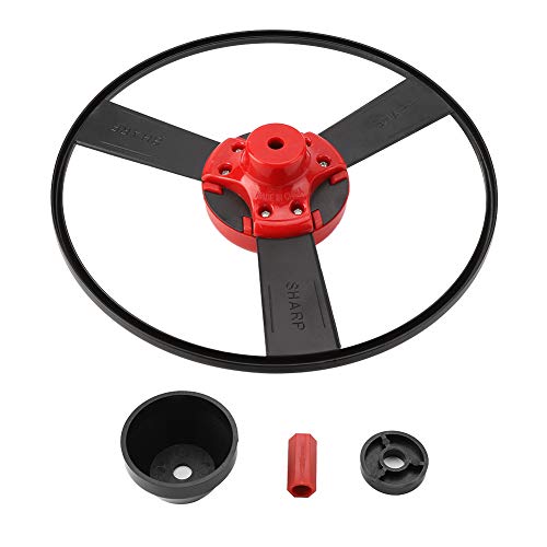 Freischneider Kopf, 1 Stück Edelstahl Trimmerkopf Gartengras Freischneider Mähköpfe Zubehör Trimmer Rasenmäher Teile Freischneider Kopf