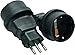Produktbild InLine Italien Stecker auf Schutzkontakt Buchse Netzadapter schwarz