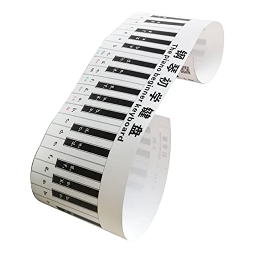 Mikinona 5 Pièces Clavier de piano simulé clavier pour ordinateur de bureau décalcomanies de clavier de piano claviers instrument piano enfant clavier de piano de bureau piano à clavier PVC - Les Beatles, Paul McCartney, John Lennon, RIngo Starr, George Harrison Mikinona 5 Pièces Clavier de piano simulé clavier pour ordinateur de bureau décalcomanies de clavier de piano claviers instrument piano enfant clavier de piano de bureau piano à clavier PVC – Image 6