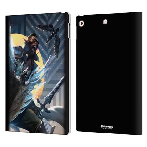 Étui Dragon Age Davrin iPad 10.2 en cuir avec support vidéo
