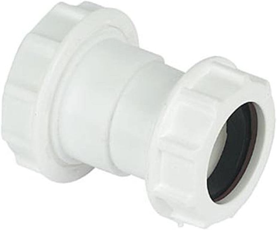 Merriway BH02918 Waste Compression Reducer, 40mm to 32mm, White