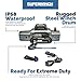 Superwinch 1710200 SX10 12V DC Winch 10,000lb(4,536kg) Single Line Pull with Roller Fairlead 3/8