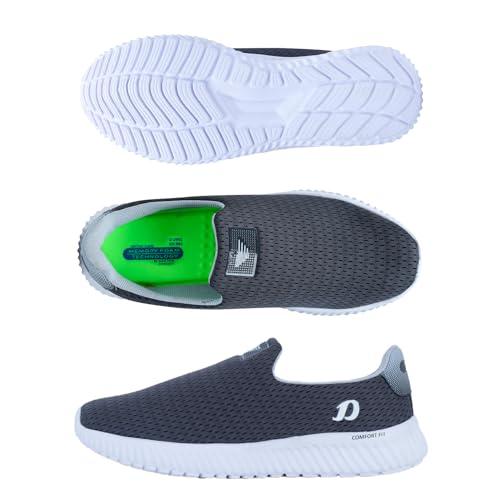 Image of DOCTOR EXTRA SOFT Memory Foam Mens Running Shoe|Sports,Gym,Training,Walking,Jogging,Casual | Lightweight & Comfortable|Loafer Sneakers Lace-Up Athletics Moccasins Slipon for Gent's & Boy's New-D-2002