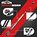 OTUAYAUTO Rear Window Lift Supports - Replacement for Jeep Wrangler 2007-2010 Rear Glass Struts - OEM # 6602 SG214054 (Set of 2)