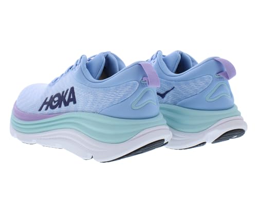 Image of HOKA ONE ONE Gaviota 5 Womens Shoes Size 7, Color: Airy Blue /Sunlit Ocean
