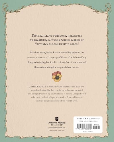 Image of Floriography Coloring Book