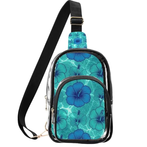 Bolso cruzado en el pecho de tortugas marinas, ideal para ver deportes cómodamente