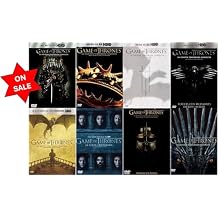 Game of Thrones The Complete Series DVD Collection Complete First, Second, Third, Fourth, Fifth, Sixth, Seventh & Eight Seasons Seasons 1, 2, 3, 4, 5, 6, 7, 8 [Region 1, English & Spanish Audio]