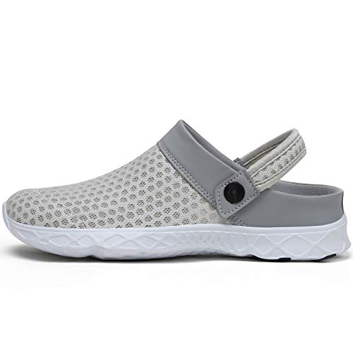 SAGUARO Zomer, uniseks, ademende klompen, platte pantoffels, mesh slippers, muffin drag slippers, outdoor strandschoenen… - Afbeelding 3