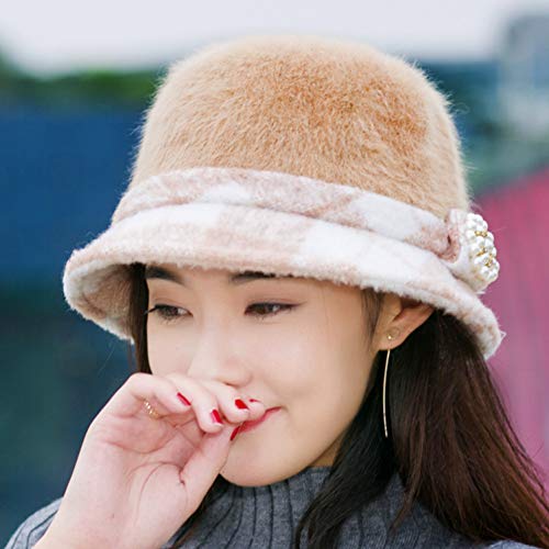 Chapeau de pêcheur hiver en maille, bonnet tricoté femme et chapeau bassin souple