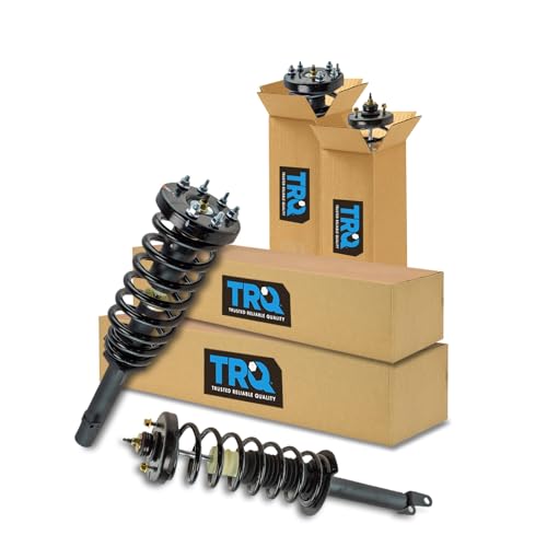 Image of TRQ Front and Rear Strut & Coil Spring Assembly Set Driver & Passenger Sides Compatible with 08-12 Honda Accord