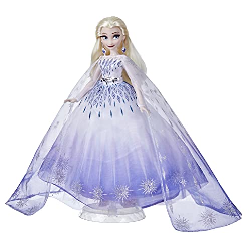 Disney Princesses Style Series, Poupée Elsa, Accessoires pour poupée Mannequin, Jouet de Collection, dès 6 Ans